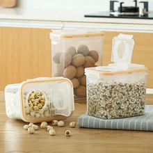 2L кухонный Органайзер экологичный пластиковый контейнер емкость для хранения пищи уплотнительная коробка Cocina органайзер для холодильника
