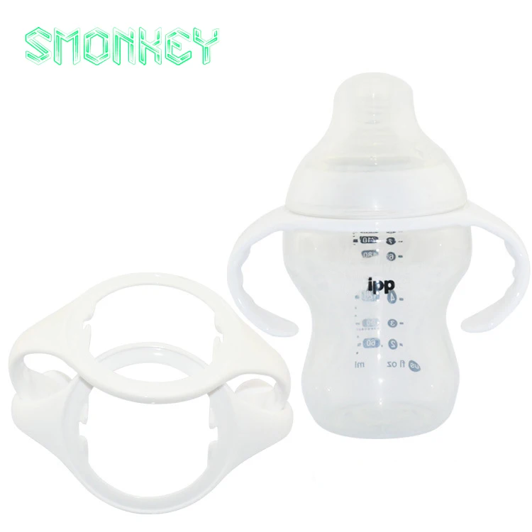 Bouteille à lait générique pour Tommee Tippee | 2 pièces, poignée de biberon pour le lait de bébé, poignées larges pour la Nature, accessoires de biberons (lot de 2)