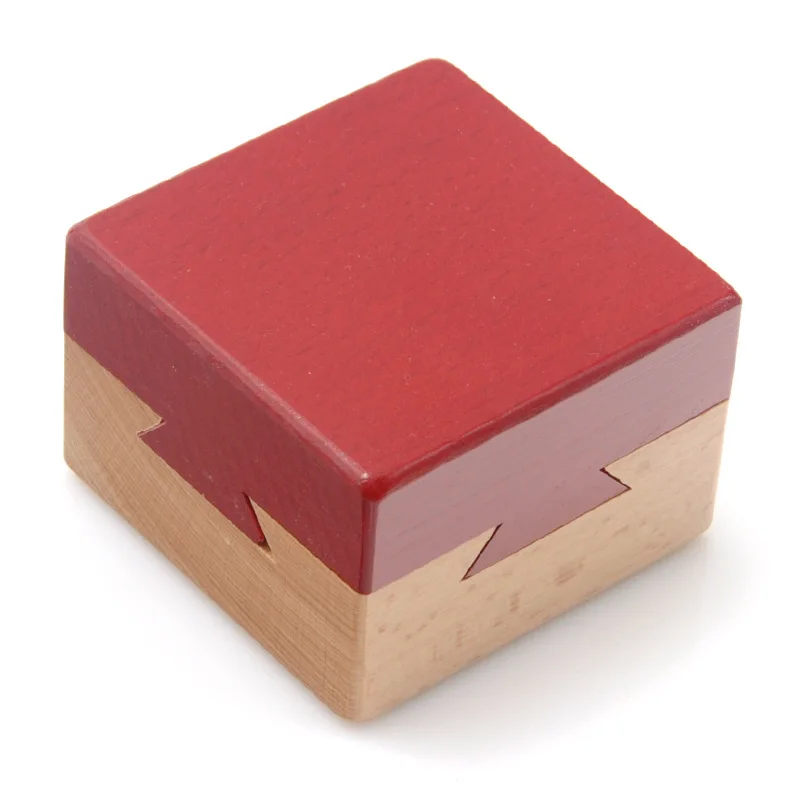 Buy High Quality Wooden Magic Box Puzzle game Luban Lock IQ Toys For Children