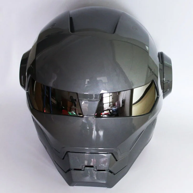 Шлем для кастом байка Iron man