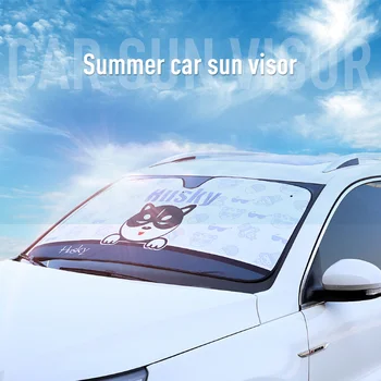 

Cartoon Car Sun Shade Sunshade Aluminium Foil Car Window Windscreen Cover Anti-UV Anti-fog Covers