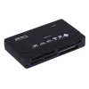 Noir tout en un lecteur de carte mémoire USB lecteur de carte externe SD SDHC Mini Micro M2 MMC XD CF adaptateur ► Photo 3/6