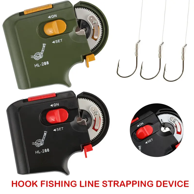 

30s Deck Portable Fishhook Binding Fishing Accessories Fish Hook Offshore Angling 2 Colors AAA Electric Power Dropshipping Lake