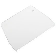 Скребки Украшения Торта Помады обледенения гладкой формы глазурь инструмент 13.6*9.7 см