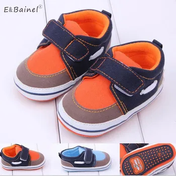

Baby Shoes Breathable Canvas Shoes 0-18 Months Baby Boys Shoes 2 Color Comfortable Baby Sneakers Kids Toddler Sports Shoes