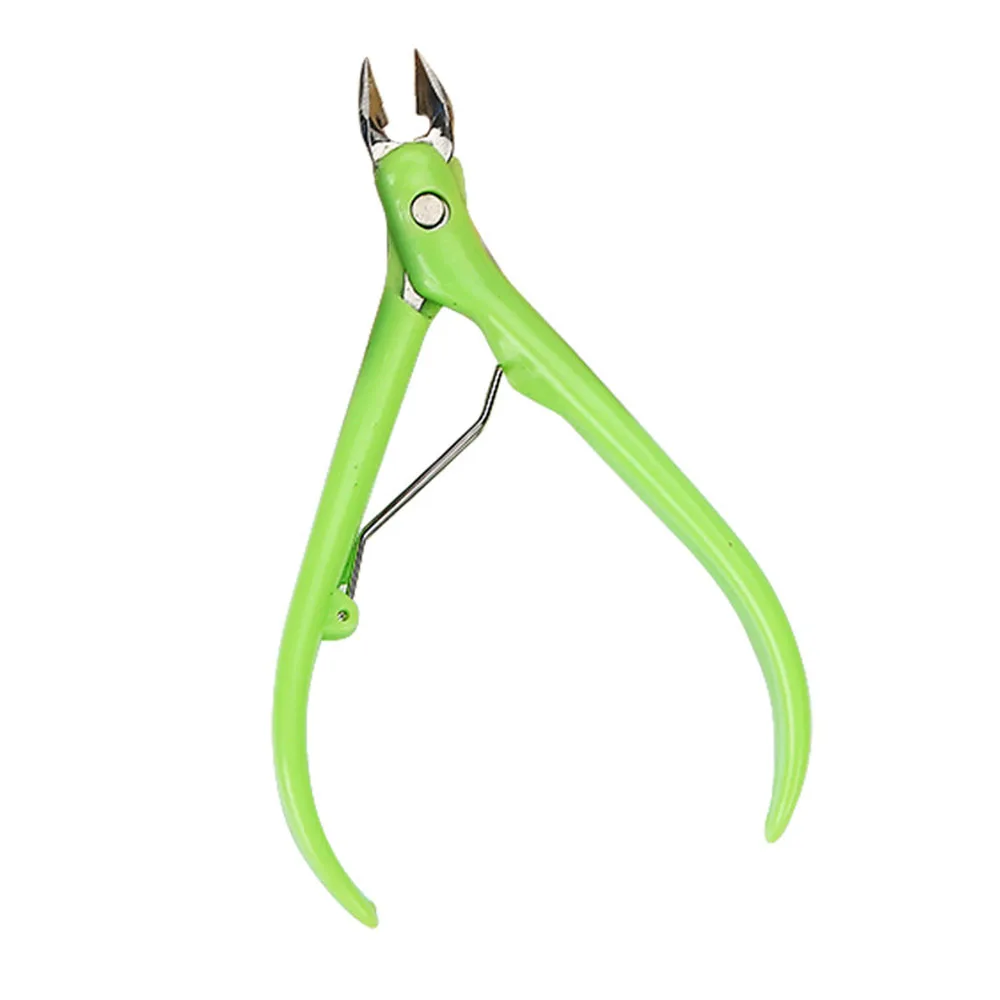 Women Nail Art Nipper Stainless Steel Cuticle Clipper Manicure Plier Cutter Tool 5