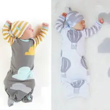 Emmaaby милый ребенок новорожденный спальный мешок пеленать одеяло вязать Дети кокон Pod спальный мешок