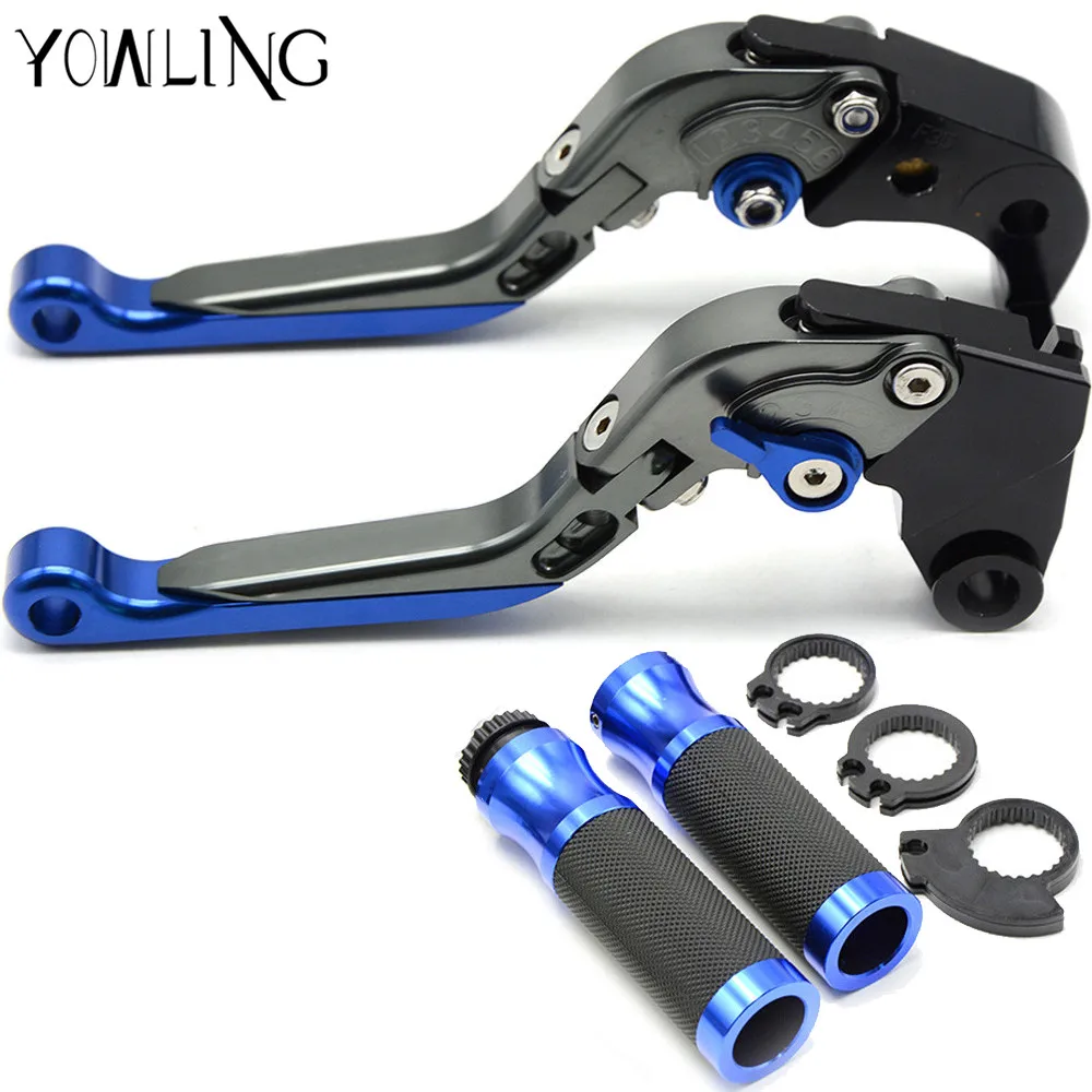 Motorcycle handle bar handlebar grips Brake Clutch Levers For YAMAHA FZ