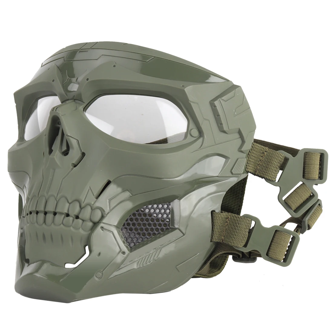 

Surwish WST Skull Tactical Mask Halloween Party Games Face Mask For FAST Outdoors Tactics Accessories - MA-110-OD