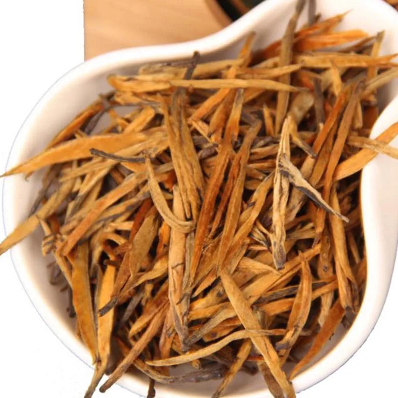 

500g 2018 Year Yunnan Fengqing Tea Dianhong Kung Fu Black Cha Big Tree Golden Needle Tea Hong Tea