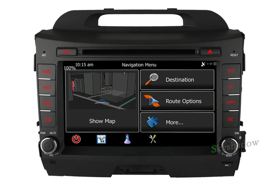 Top C500 Android 6.0 4G LTE SIM Car DVD player GPS for KIA sportage r Sportage 2010-2015 RDS Radio Bluetooth wifi 2GB RAM DVR camera 9