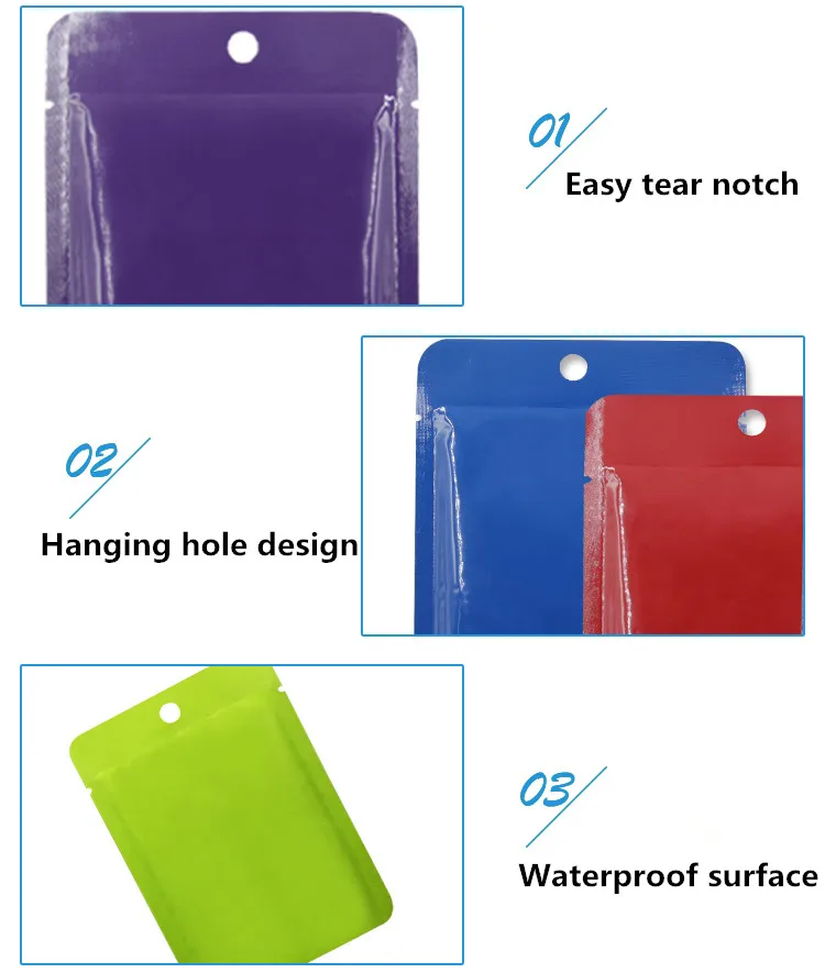 Leoturning 10x14 см 3,"* 5,5" маленький цветной Открытый Топ Алюминиевая фольга мешок кофе пакет для упаковки порошка фольга термозапечатывания сумки для хранения