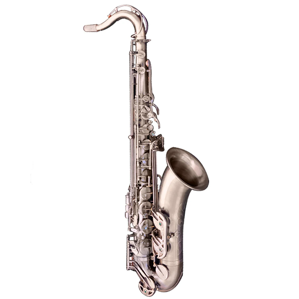 Saxofon b-плоский тенор саксофон античный медный двойной Бонд Абалон Кнопка саксофон играющий профессионально SAX06