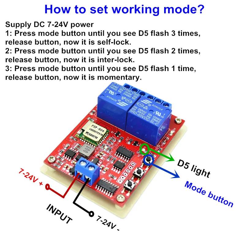 set mode