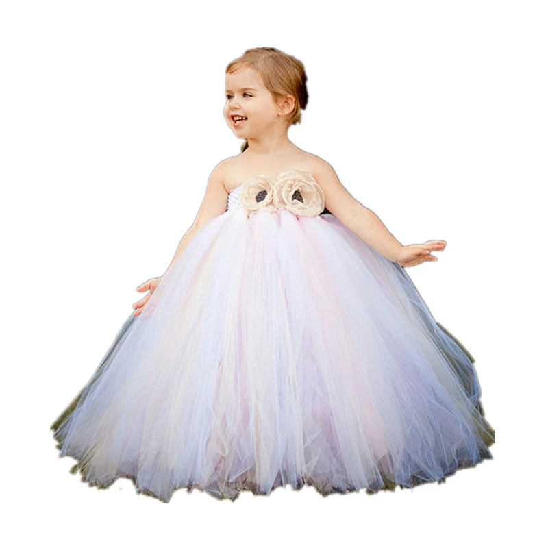 Bebe Wow Pas Cher Bebe Fleur Fille Formelle Robes De Mariage Dress Pour Petites Filles Robes Parti Tutu 801 Aliexpress