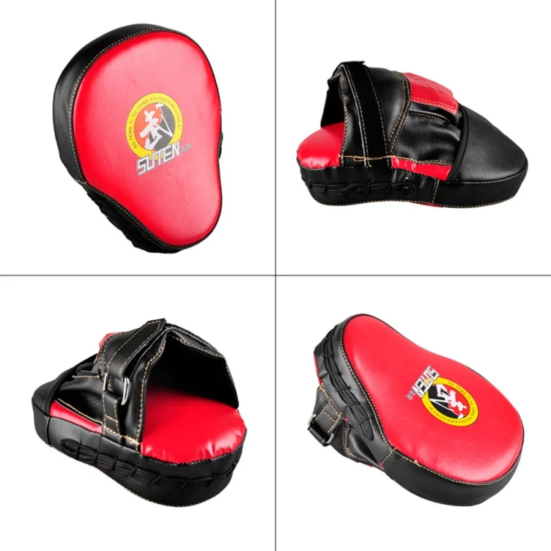 ПУ кожаный тренировочный штамповка оборудования ногами Pad тхэквондо цель изогнутая мишень для боевых искусств и бокса изогнутая пусковая площадка