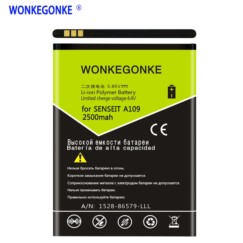 WONKEGONKE для SENSEIT A109 аккумулятор 305878AR мобильный телефон | Мобильные телефоны и