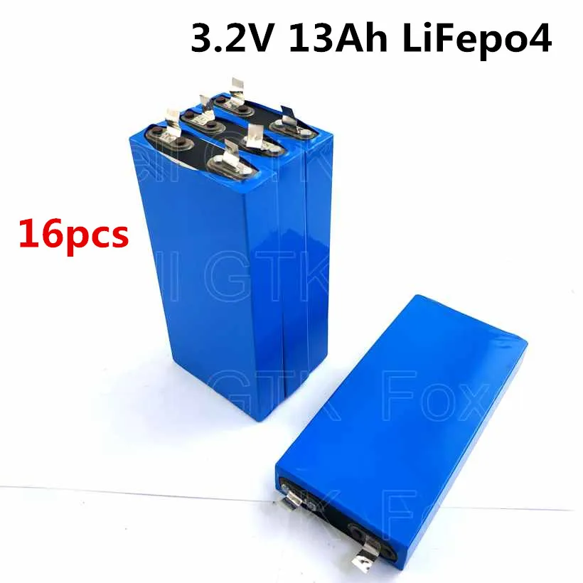 Аккумуляторная батарея призматическая lifepo4 16 шт. 3 2 в 14 А · ч для автодомов