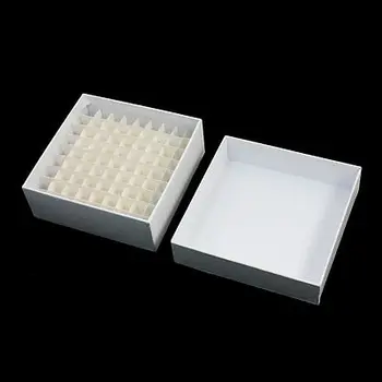 

Laboratory 1.8ml Graduated Cryo Vial Container White Paper Cas 81 Positions