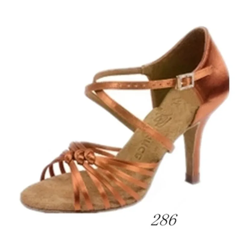 Обувь для бальных танцев, латинских танцев, женская обувь для сальсы, Танго, BD 286, обувь, сумка, кроссовки с черным узлом, спортивная обувь для латинских танцев
