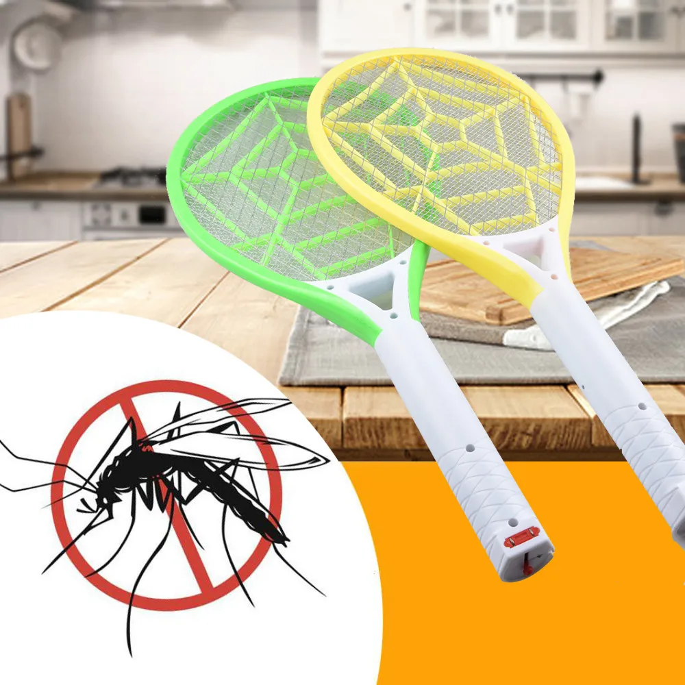 Перезаряжаемый СВЕТОДИОДНЫЙ Электрический мух от комаров мухобойка Жук Zapper ракетка насекомых избавление от летних горячих аккумуляторных батарей электрический# X
