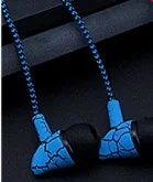 blue 100 шт 3,5 мм микрофон Проводные наушники для ПК компьютера и смартфона - Цвет: blue