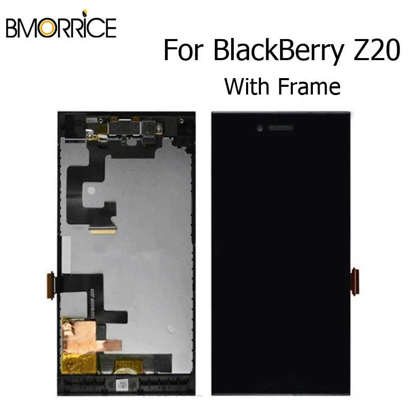 

Original TFT LCD Display For Blackberry Leap Z20 IPS LCD Touch Screen Digitizer Assembly Replacement Black With Frame