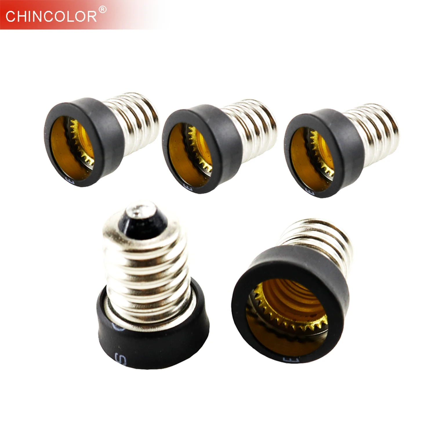 E14 To E12 Light Base Bulb Lamp Holder Adapter Socket Converter Lamp Converter accessories