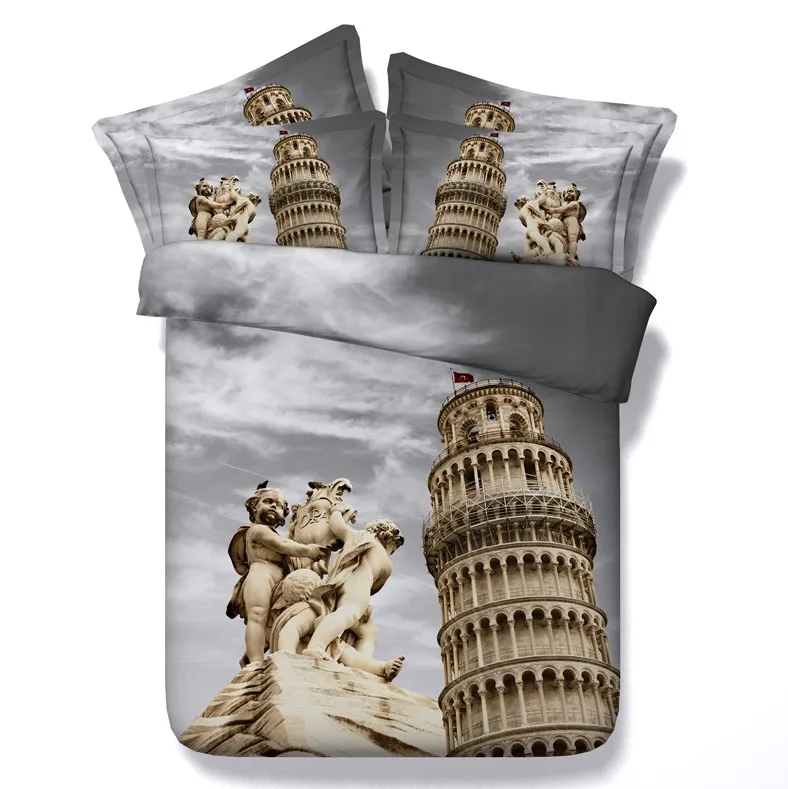 

Comforter Bedding sets 3D Castle Angel duvet cover bed sheet quilt doona bedspread bedset Super King Queen size full twin 5PCS