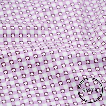 SMTA хлопчатобумажная ткань Лоскутная Ткань по метру ткань для вышивки для рукоделия Цветочная звезда 50*160 см D20 - Цвет: y2380