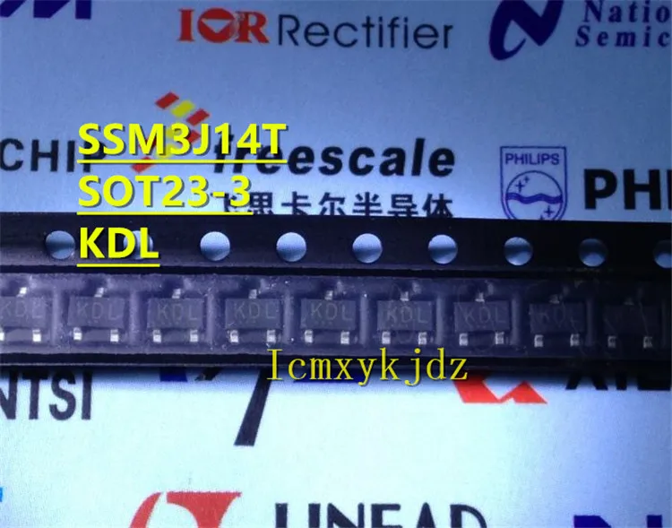 10 шт./лот, SSM3J14T KDL SOT23-3, новый Oiginal продукт новый оригинальный Бесплатная доставка Быстрая доставка