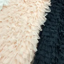 H-1979 наивысшего качества французский шнурок ткани в африканском стиле кружевная ткань с вышивкой сетка тюль для Праздничная юбка