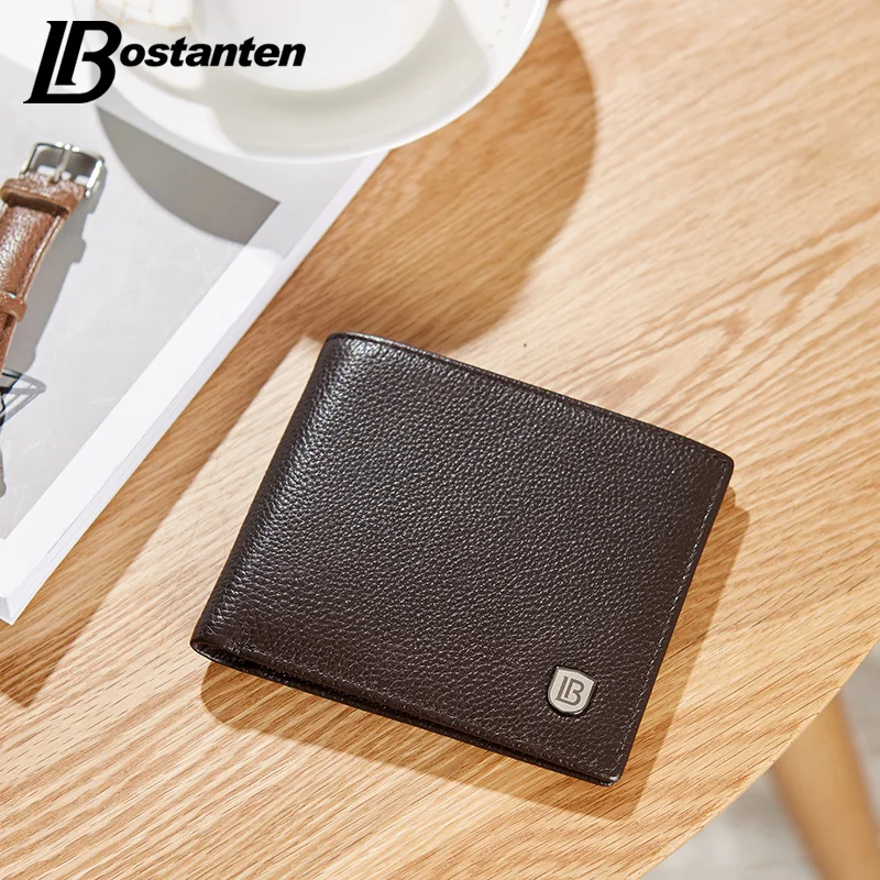 Мужские кошельки от известного бренда Bostanten Coffee мужские из натуральной кожи