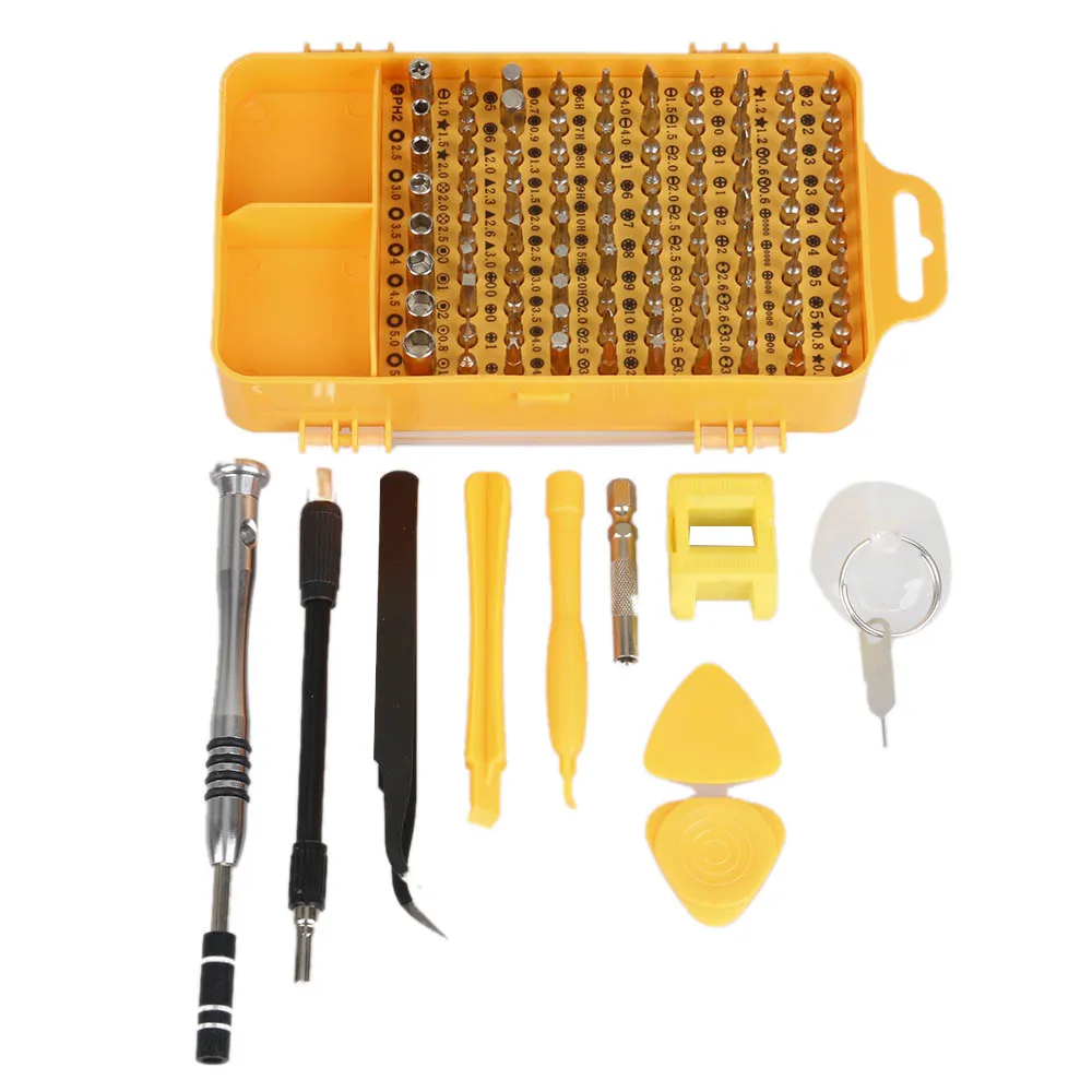 

110-in-1 Magnetic Screwdriver Set Precision Repair Tool Phone PC Watch Camera