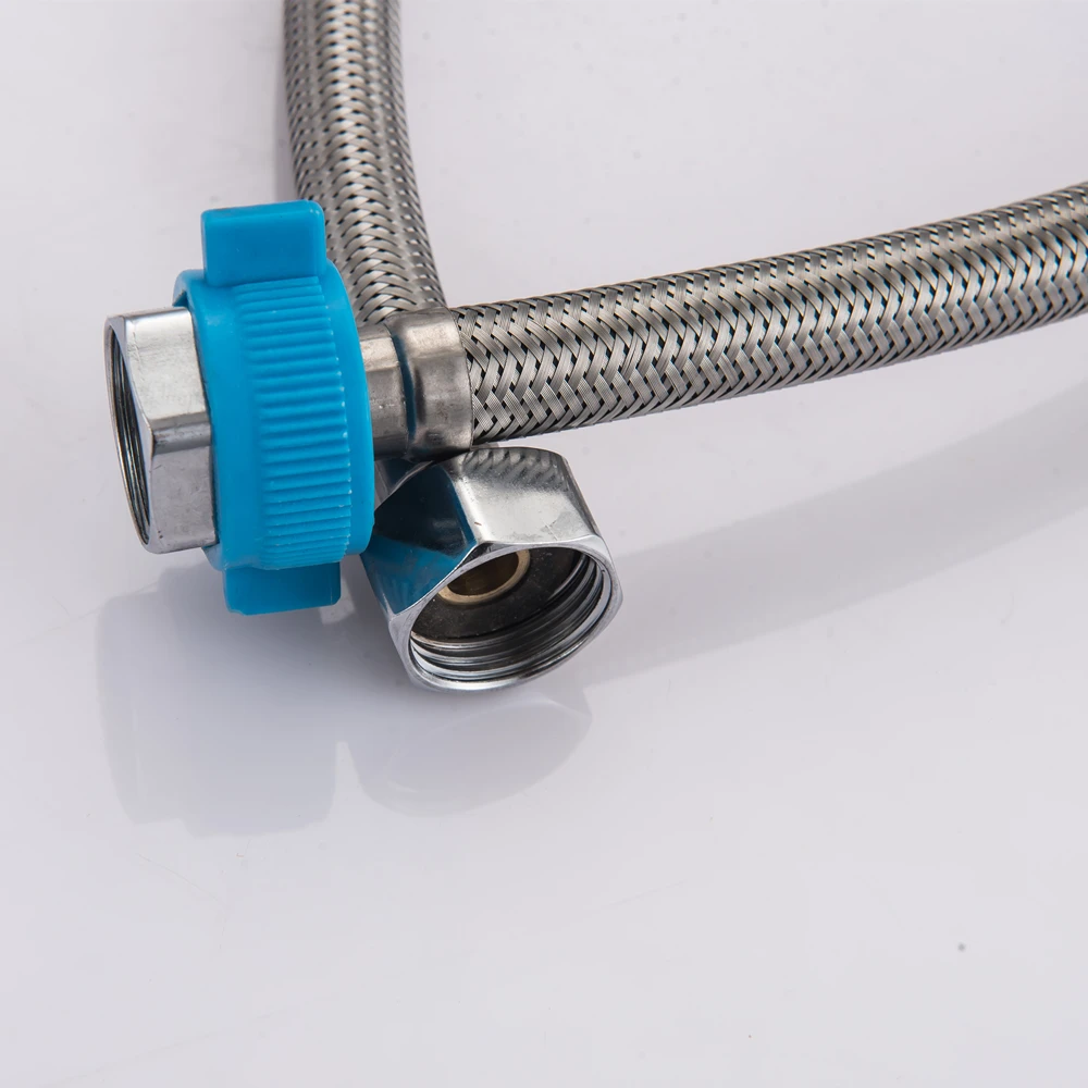 High Quality Stainless Steel Plumbing Hoses Soft Shower Pipe Flexible Bathroom Water Pipe Silver Color Common Pumbing Hoses7