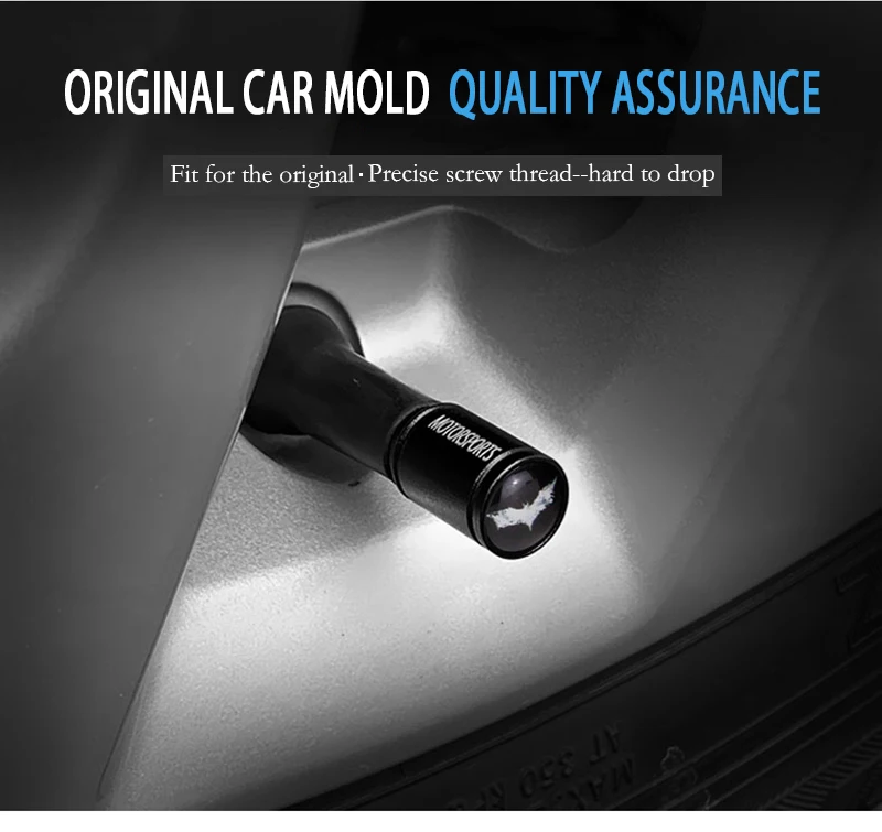 Для Mercedes Dodge Kia Nissan Chevroelt Subaru для Volvo и Toyota Fiat Smart Авто стволовые крышки анти грязная Летучая мышь логотип Стайлинг клапан крышка