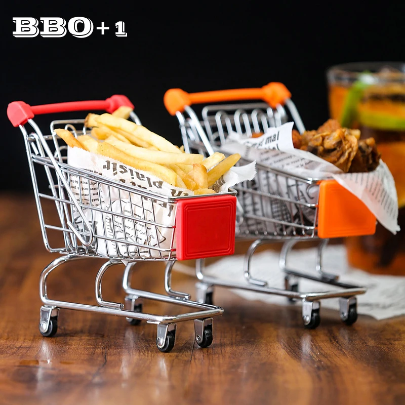 

Creative Fries Rack Restaurant Coffee Shop Food Basket Bread Basket Fried Chicken Basket Medium Trolley Basket