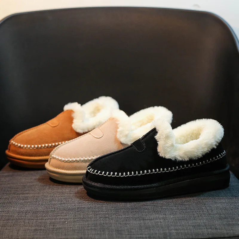 slip en fourrure femme