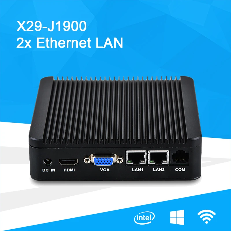 XCY Mini PC Celeron J1900 Quad Core Business PC 2.0GHz Micro Desktop ...