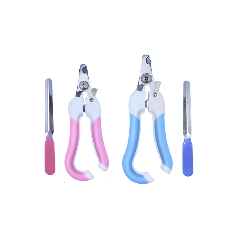 ПЭТ Nail Clipper Файл собака кошка Нержавеющая сталь ногтей безопасности резак и