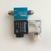 Новые аквариумные растения 220 В AC CO2 магнитный клапан 1/" электромагнитный клапан с светодиодный инструкцией BSP нормально закрытый соленоидный воздушный клапан