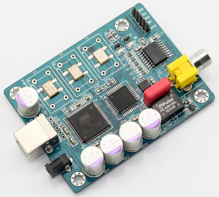 YJ amanero USB iis ATSAM3U1C XC2C64A. WM8805 в коаксиальный выход | Электроника