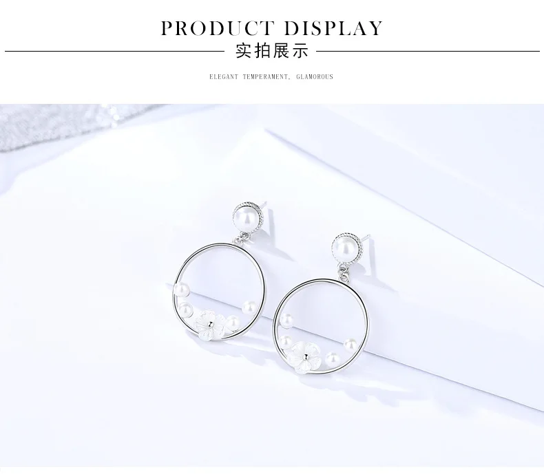 7 silver earrings for women