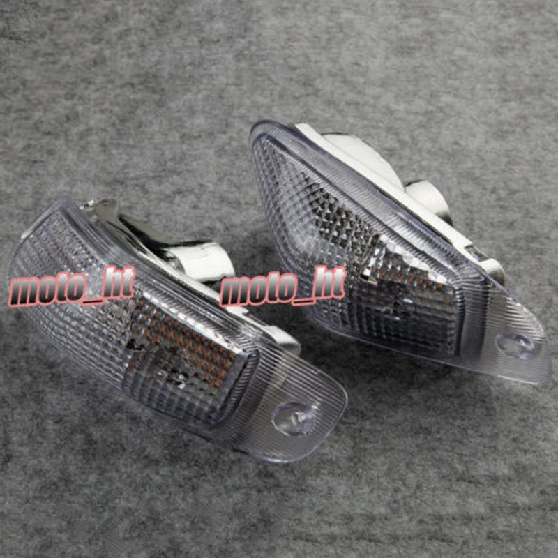Front Turn Signals Light Lamp Indicator Blinkers Lens Cover Housing Shell For KAWASAKI ZX600E/ZZR600/ZZR400 1994-2004 Pair