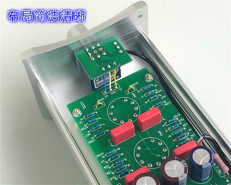 WEILIANG AUDIO FS N2A 6N2 ламповый предусилитель с прекрасным звуком|preamplifier|preamplifier tubepreamplifier