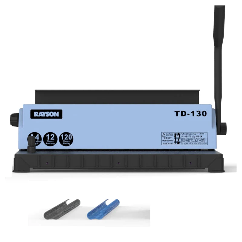 Спиральная спираль с 34 отверстиями для штамповки ручная машина и переплетения TD