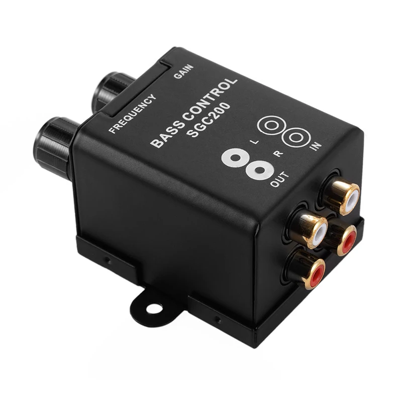 Amplificador remoto para coche, Subwoofer, ecualizador de Audio para coche, controlador de graves cruzado, controlador de ecualizador de graves, Amplificador RCA Amplificador remoto para coche, Subwoofer, ecualizador de Audio para coche, controlador de graves cruzado, controlador de ecualizador de graves, Amplificador RCA