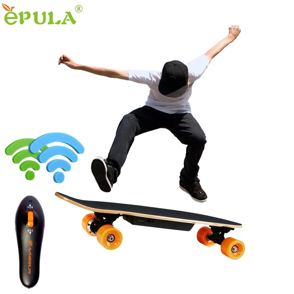 

7 Inch Remote Control Four Wheels Electric Skateboard Longboard Skate Board Wholesale price Sep19