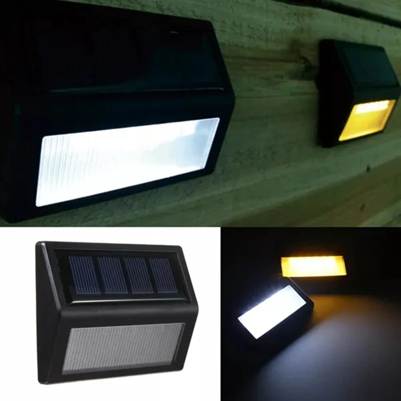 

LED Solar Light PIR Motion Sensor Panel Lamp Outdoor Lighting Garden Path Emergency lamp for wall stair light