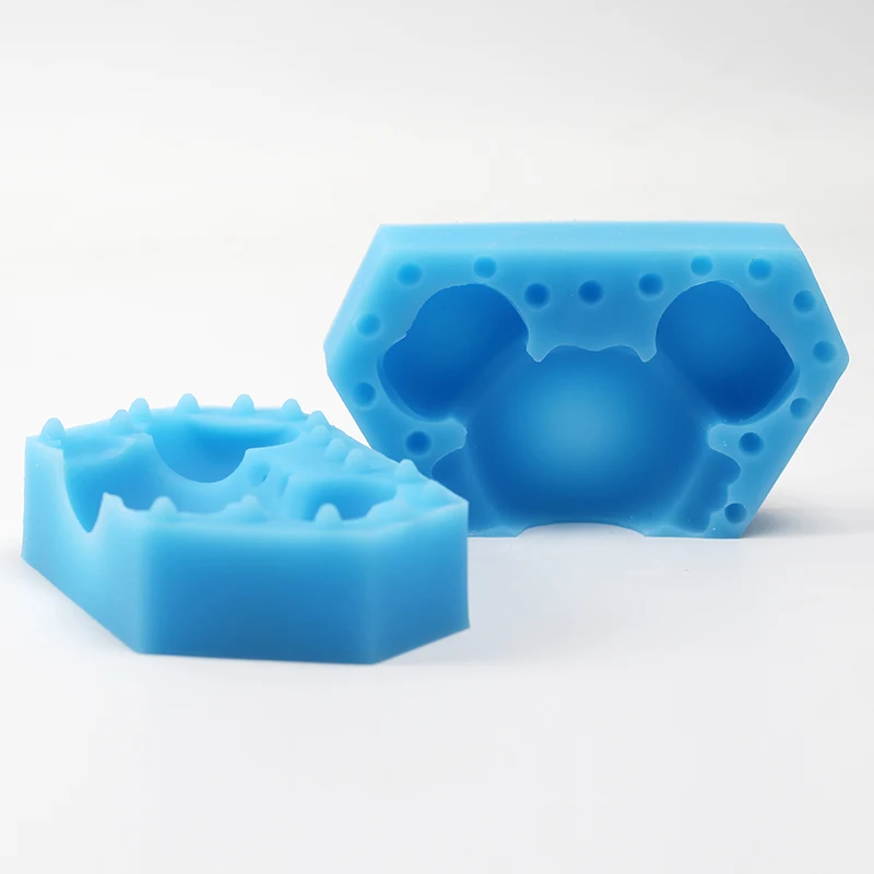 Николь 3D силиконовые формы мультфильм краб Форма мыло ручной работы шоколадные конфеты формы